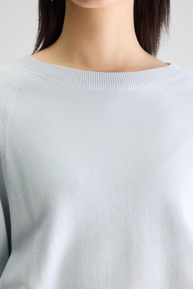 Bellerose ANGLET CREWNECK SWEATER Oasis Blue