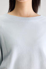 Bellerose ANGLET CREWNECK SWEATER Oasis Blue