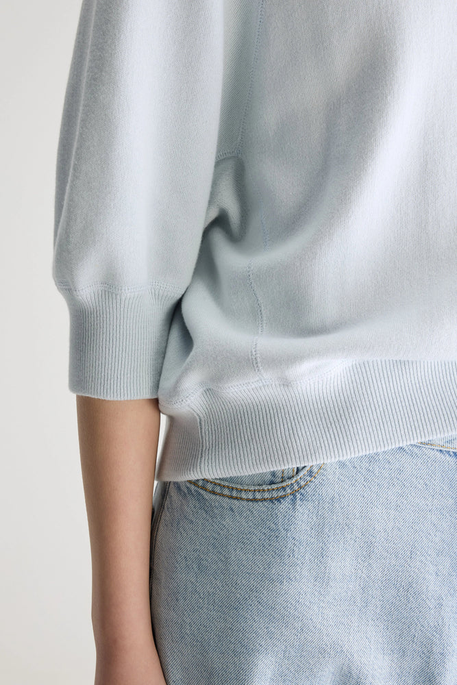 Bellerose ANGLET CREWNECK SWEATER Oasis Blue