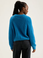 Bellerose DARUZ CROPPED SWEATER Ocean