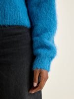 Bellerose DARUZ CROPPED SWEATER Ocean