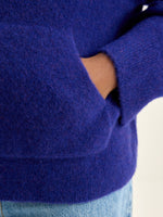Bellerose DERA KNITTED HOODIE Iris Bloom