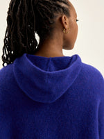 Bellerose DERA KNITTED HOODIE Iris Bloom