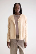 Bellerose DATHAN ANGORA-BLEND CARDIGAN - Ivory