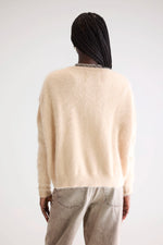 Bellerose DATHAN ANGORA-BLEND CARDIGAN - Ivory