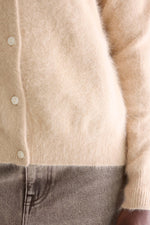 Bellerose DATHAN ANGORA-BLEND CARDIGAN - Ivory