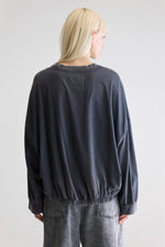 Bellerose FLAM LONG-SLEEVE T-SHIRT Black Beauty
