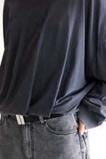 Bellerose FLAM LONG-SLEEVE T-SHIRT Black Beauty