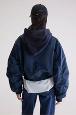 Bellerose HARTY BOMBER JACKET - Navy