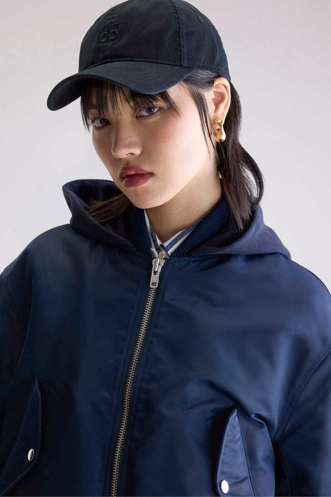 Bellerose HARTY BOMBER JACKET - Navy
