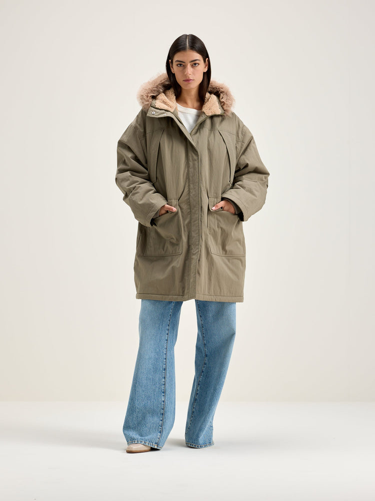 Bellerose Hoggar Parka Dust Grey
