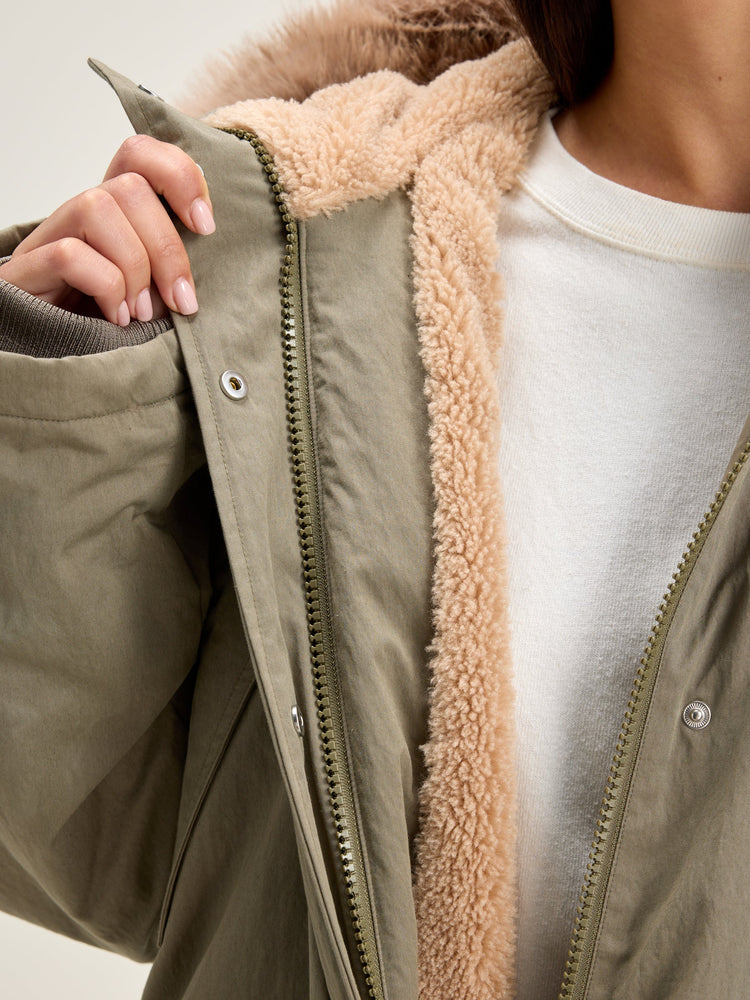Bellerose Hoggar Parka Dust Grey