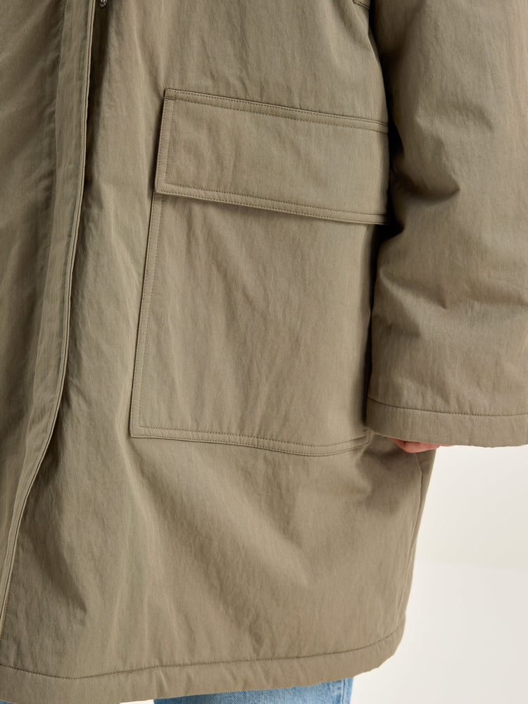 Bellerose Hoggar Parka Dust Grey