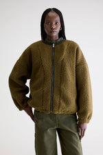 Bellerose JANICE teddy jacket - Army