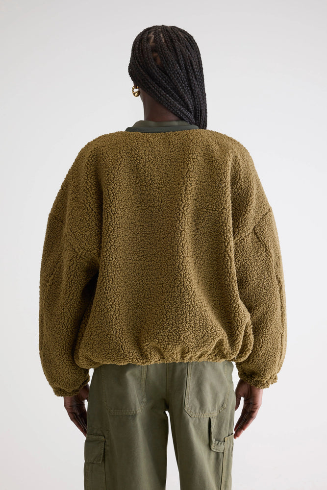 Bellerose JANICE teddy jacket - Army