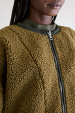 Bellerose JANICE teddy jacket - Army