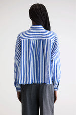 Bellerose KRAFT CROPPED POPLIN SHIRT Stripe A