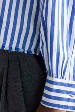 Bellerose KRAFT CROPPED POPLIN SHIRT Stripe A
