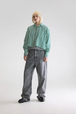 Bellerose KRAFT CROPPED POPLIN SHIRT Stripe B