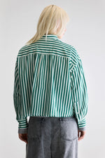 Bellerose KRAFT CROPPED POPLIN SHIRT Stripe B