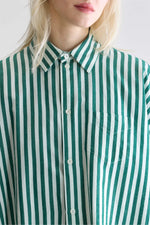 Bellerose KRAFT CROPPED POPLIN SHIRT Stripe B