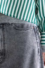 Bellerose KRAFT CROPPED POPLIN SHIRT Stripe B