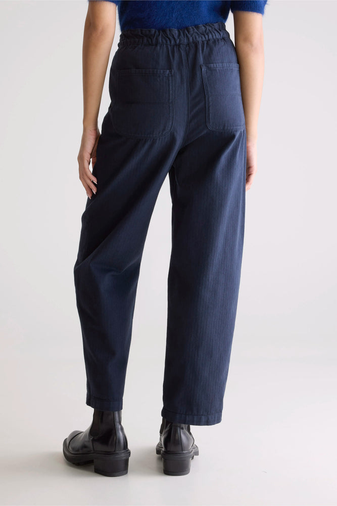 Bellerose PASOP RELAXED TROUSERS - Navy