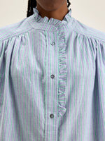 Bellerose CLAUDIA STRIPED BLOUSE Bonbon / Mojito