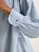 Bellerose CLAUDIA STRIPED BLOUSE Bonbon / Mojito