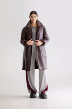 Bellerose EASTON REVERSIBLE COAT - Dark roast