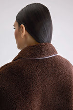 Bellerose EASTON REVERSIBLE COAT - Dark roast