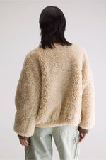 Bellerose JALLIS Faux-fur Jacket - Swan