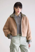 Bellerose JOSH Faux-leather Jacket - Sage