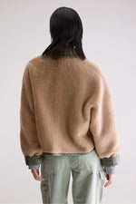 Bellerose JOSH Faux-leather Jacket - Sage