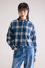 Bellerose KRAFT Shirt -  Soft blue/Light grey Check A
