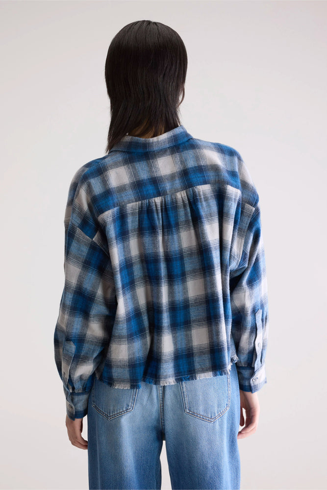 Bellerose KRAFT Shirt -  Soft blue/Light grey Check A