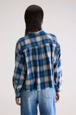 Bellerose KRAFT Shirt -  Soft blue/Light grey Check A