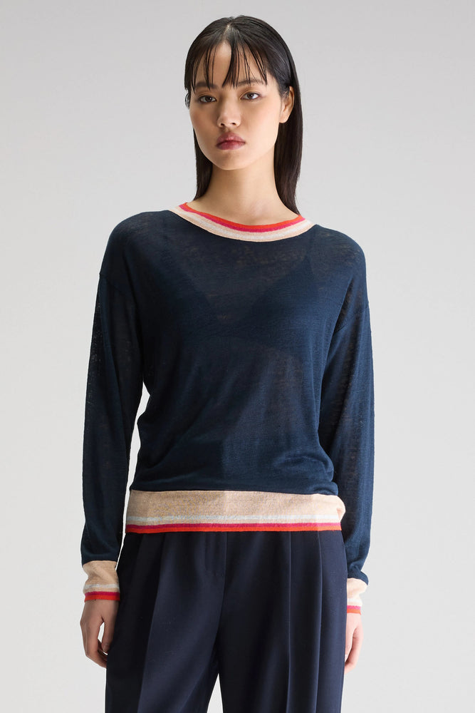 Bellerose SENIA RELAXED T-SHIRT Captain Blue
