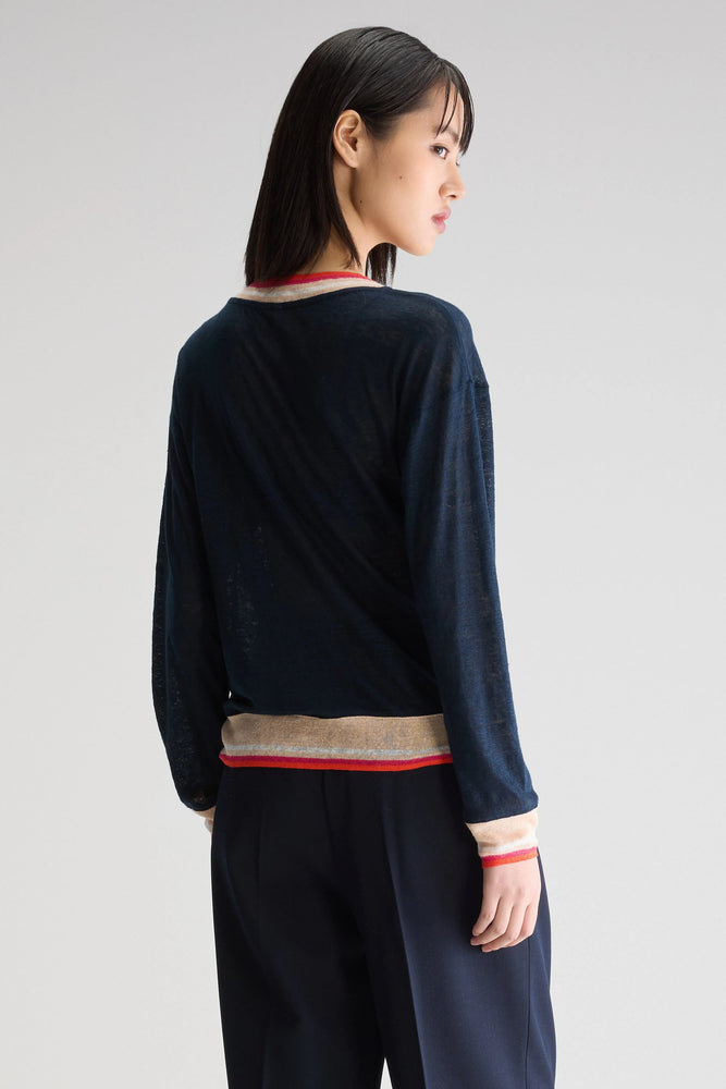 Bellerose SENIA RELAXED T-SHIRT Captain Blue