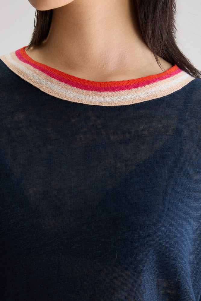 Bellerose SENIA RELAXED T-SHIRT Captain Blue
