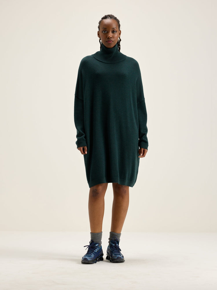 Bellerose Sens Knitted Dress Bottle Green