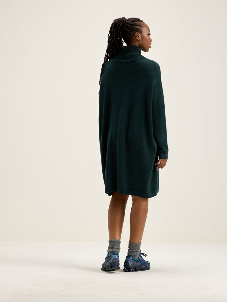 Bellerose Sens Knitted Dress Bottle Green