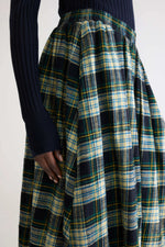 Bellerose WOOGIE MIDI A-LINE SKIRT Checkered