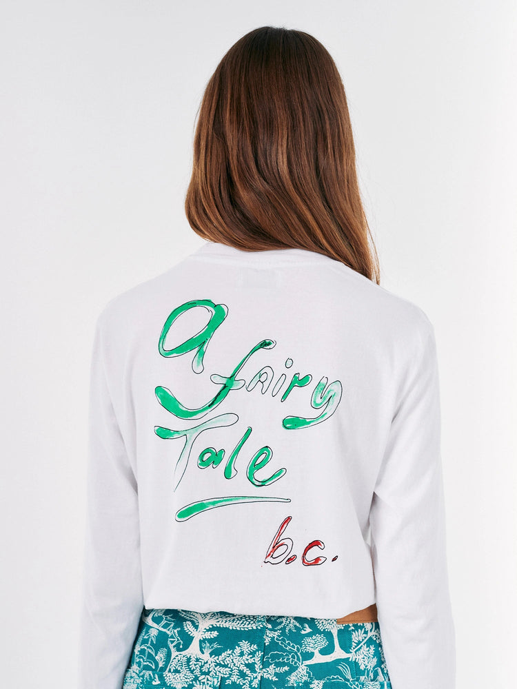Bobo Choses A FAIRY TALE LONG SLEEVE T-SHIRT Off-White