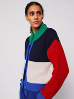 Bobo Choses Color Block cardigan