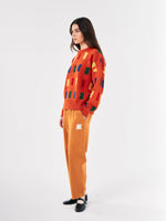 Bobo Choses COLOR GAME PRINT JACQUARD JUMPER Red