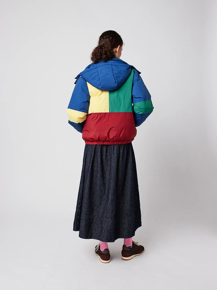 Bobo Choses Color block padded puffer