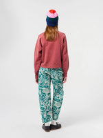 Bobo Choses EMBROIDERY MOCK-NECK SWEATSHIRT Burgundy