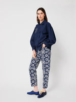 Bobo Choses Kaleidoscope embroidery shirt - Navy blue
