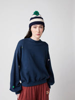 Bobo Choses Navy relaxed sweatshirt - Midnight blue
